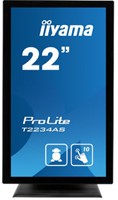 iiyama ProLite T2234AS-B1 touch screen-monitor 54,6 cm (21.5") 1920 x 1080 Pixels Multi-touch Multi-gebruiker Zwart-2