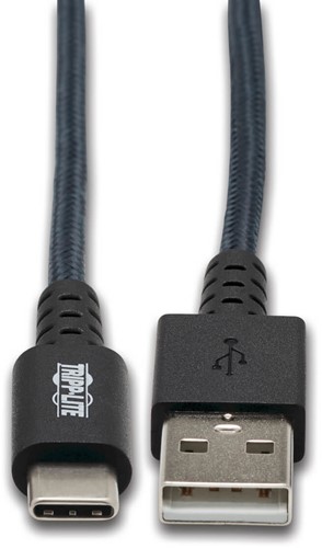 Tripp Lite U038-003-GY-MAX USB-kabel 0,91 m USB 2.0 USB A USB C Grijs