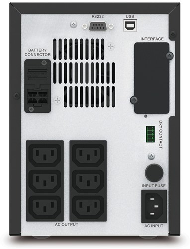 APC SMV750CAI Noodstroomvoeding - 6x C13, USB, 750VA-3