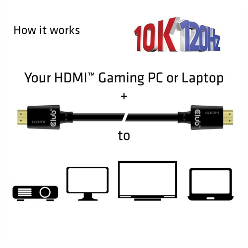 CLUB3D cac-1373 HDMI Zwart-3