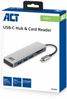 ACT AC7050 3-Poorts USB-C 3.2 Gen1 (USB 3.0) Hub met kaartlezer en PD Pass-Through poort-3