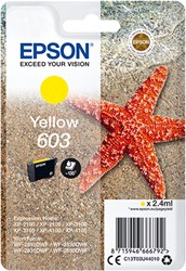 Epson Singlepack Yellow 603 Ink