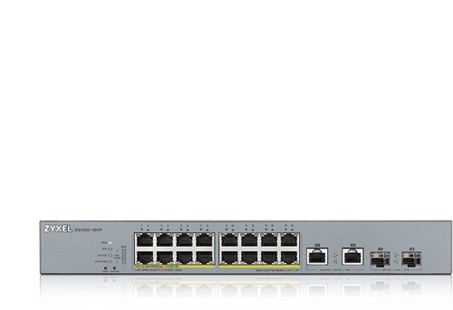 Zyxel GS1350-18HP-EU0101F netwerk-switch Managed L2 Gigabit Ethernet (10/100/1000) Power over Ethernet (PoE) Grijs-2