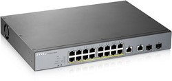 Zyxel GS1350-18HP-EU0101F netwerk-switch Managed L2 Gigabit Ethernet (10/100/1000) Power over Ethernet (PoE) Grijs