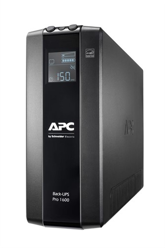 APC Back-UPS PRO BR1600MI - Noodstroomvoeding, 8x C13 uitgang, USB, 1600VA