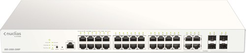 D-Link DBS-2000-28MP netwerk-switch Managed Gigabit Ethernet (10/100/1000) Grijs