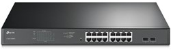 TP-LINK TL-SG1218MPE Managed Gigabit Ethernet (10/100/1000) Power over Ethernet (PoE) Zwart