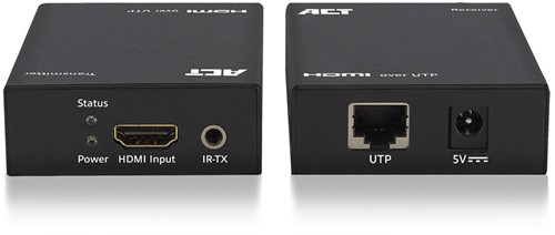 ACT AC7810 HDMI Extender set via een enkele UTP kabel, max. 60m, met IR-set-3