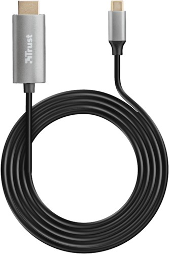 Trust Calyx - USB-C naar HDMI-kabel - 4K ondersteuning - Zwart-3