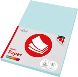 Kopieerpapier Quantore Colour A4 120gr lichtblauw 100 vel