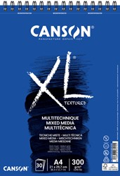 Aquarelblok Canson  XL Mix Media  A4 300gr spiraal 30 vel