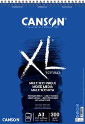 Aquarelblok Canson  XL Mix Media  A3 300gr spiraal 30 vel