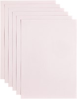 Kopieerpapier Papicolor A4 200gr 6 vel lichtroze