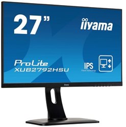 iiyama ProLite XUB2792HSU-B1 LED display 68,6 cm (27") 1920 x 1080 Pixels Full HD LCD Zwart