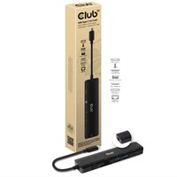 CLUB3D CSV-1592 notebook dock & poortreplicator Docking Zwart