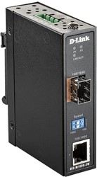 D-Link DIS-M100G-SW netwerk media converter 4000 Mbit/s Multimode, Single-mode Zwart