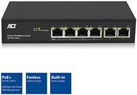 ACT AC4430 6-Poorts 10/100Mbps Switch | 4x PoE+ poorten-2