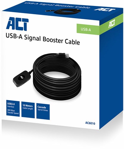 ACT AC6010 USB 2.0 Signaalversterker 10 meter-2