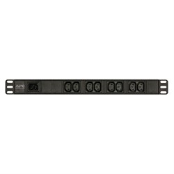 APC Easy PDU EPDU1016B, Basic, 1U, 16A, 230V, (8x)C13, C20 stekker