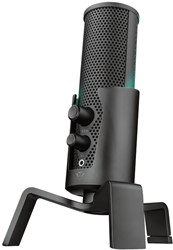 Trust GXT 258 Fyru Streaming Microfoon - 4 in 1 - Gaming - USB - Zwart