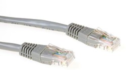 ACT Grijze 7 meter UTP CAT6 patchkabel met RJ45 connectoren