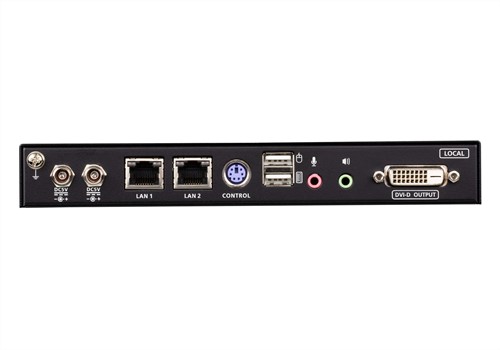 ATEN 1-Lokaal/Op Afstand Delen en Toegang Enkele poort DVI KVM over IP-schakelaar-2