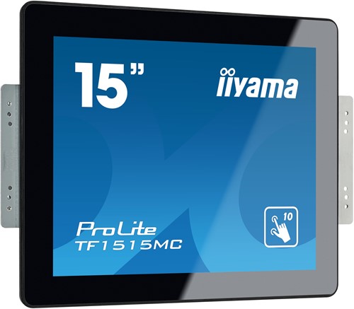 iiyama ProLite TF1515MC-B2 touch screen-monitor 38,1 cm (15") 1024 x 768 Pixels Multi-touch Zwart-3