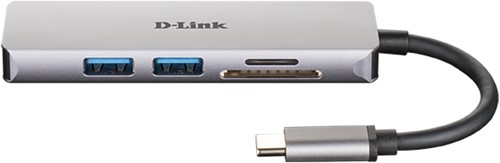 D-Link DUB-M530 notebook dock & poortreplicator Bedraad USB 3.2 Gen 1 (3.1 Gen 1) Type-C Aluminium, Zwart-2