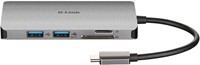 D-Link DUB-M610 notebook dock & poortreplicator Bedraad USB 3.2 Gen 1 (3.1 Gen 1) Type-C Aluminium, Zwart-2