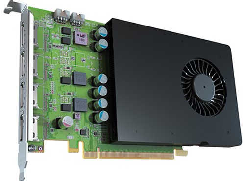 Matrox D-Series D1450 Quad HDMI Graphics Card / D1450-E4GB-2