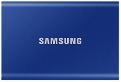 Samsung Portable SSD T7 2000 GB Blauw