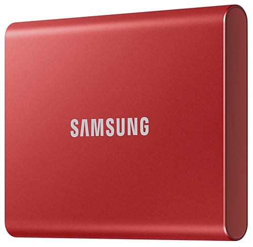 Samsung Portable SSD T7 500 GB Rood-3
