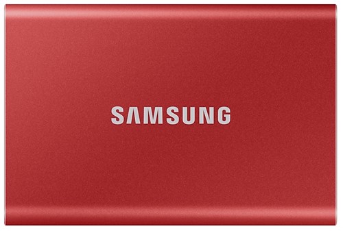 Samsung Portable SSD T7 1000 GB Rood