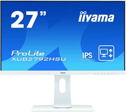 iiyama ProLite XUB2792HSU-W1 computer monitor 68,6 cm (27") 1920 x 1080 Pixels Full HD LED Wit