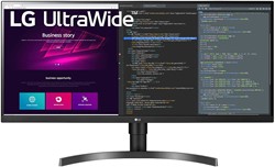 LG 34WN750-B LED display 86,4 cm (34") 3440 x 1440 Pixels UltraWide Quad HD Zwart