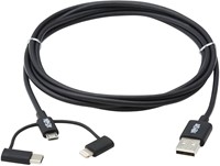 Tripp Lite M101-006-LMC-BK USB-kabel 1,83 m USB 2.0 USB A Micro-USB B Zwart-3