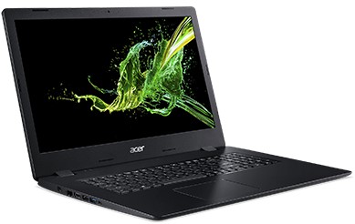 Acer Aspire A317-52-351G Notebook Zwart 43,9 cm (17.3") 1600 x 900 Pixels / Intel® 10de generatie Core™ i3 / 4 GB DDR4-SDRAM / 256 GB SSD / Wi-Fi 5 (802.11ac) / Windows 10 Pro Tijdelijk met 8GB RAM-2