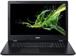 Acer Aspire A317-52-351G Notebook Zwart 43,9 cm (17.3") 1600 x 900 Pixels / Intel® 10de generatie Core™ i3 / 4 GB DDR4-SDRAM / 256 GB SSD / Wi-Fi 5 (802.11ac) / Windows 10 Pro Tijdelijk met 8GB RAM