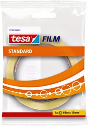 Plakband tesafilm® Standaard 66mx15mm transparant