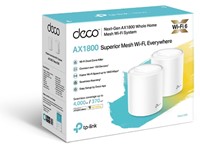 TP-LINK Deco X20 (2-pack) draadloze router Gigabit Ethernet Dual-band (2.4 GHz / 5 GHz) Wit-3
