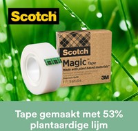 Plakband Scotch Magic 900 19mmx30m onzichtbaar mat-1
