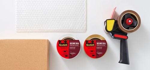 Verpakkingstape Scotch Secure Seal 50mmx66m bruin 6 rollen-2