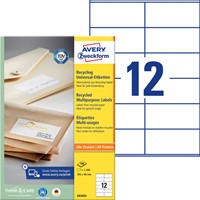 Etiket Avery LR3424 105x48mm recycled wit 1200 stuks-2