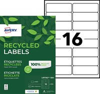 Etiket Avery LR7162-100 99.1x33.9mm recycled wit 1600stuks-2