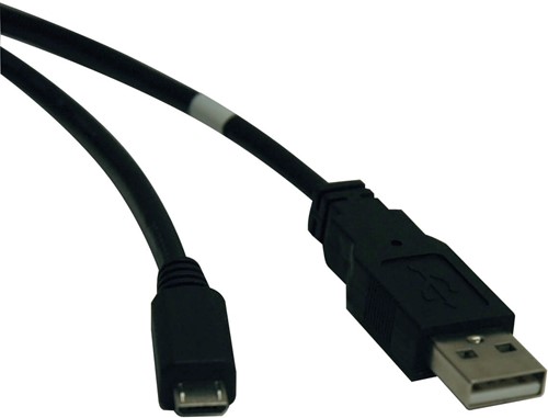 Tripp Lite U050-010 USB-kabel 3,05 m USB 2.0 USB A Micro-USB B Zwart