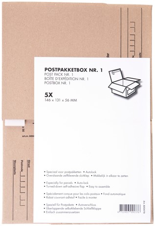 Postpakketbox IEZZY 1 146x131x56mm-3