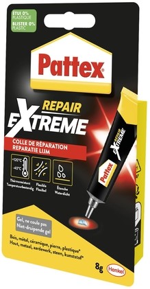 Alleslijm Pattex Repair Extreme tube 8 gram op blister-3