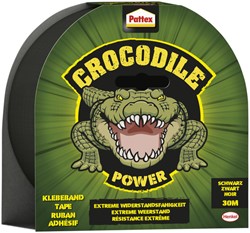 Plakband Pattex Crocodile duct tape 50mmx30m zwart