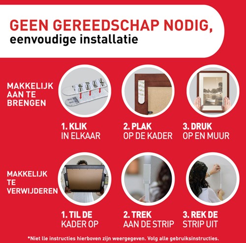 Bevestigingsstrip Command middelgroot klik vast 5,4kg wit-3
