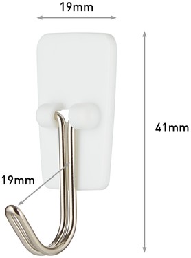 Draadhaak Command incl bevestigingsstrip 3 stuks-1